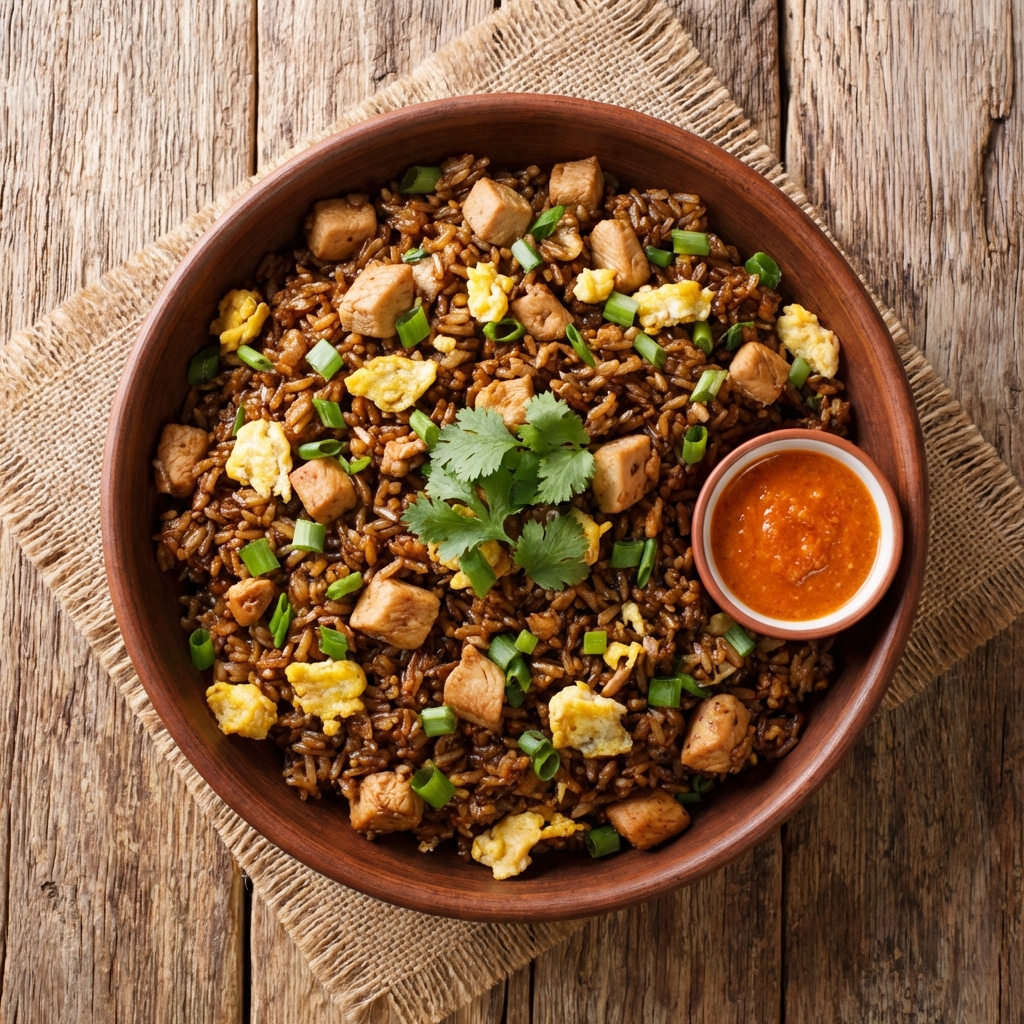 Arroz Chaufa de Pollo